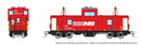 PREORDER Rapido N 510077 Angus Shops Wide Vision Caboose with Lights, Norfolk Southern