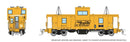 PREORDER Rapido N 510079 Angus Shops Wide Vision Caboose with Lights, Denver & Rio Grande Wesstern
