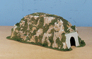 Woodland Scenics C1315 Ready Landform - Tunnel -- Straight: 9-1/2 Wide x 14-1/2" Long 24.1 x 36.8cm, N Scale