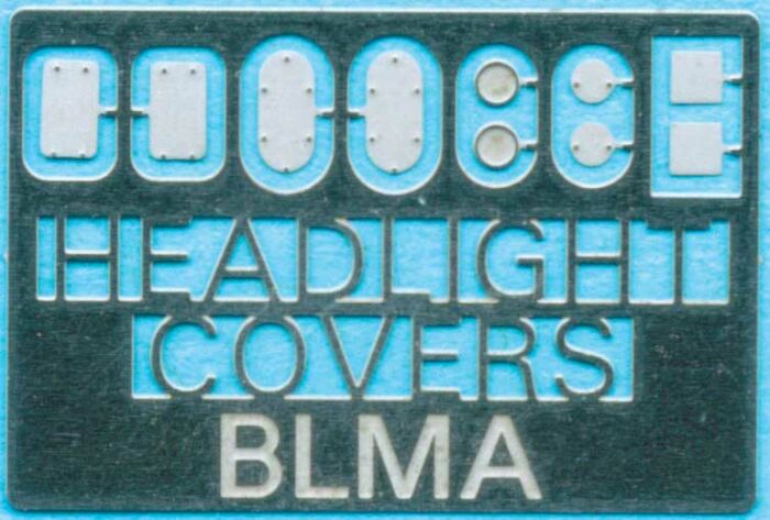 Atlas N BLMA72 Removed Headlight Cover Plates, 5 Pairs