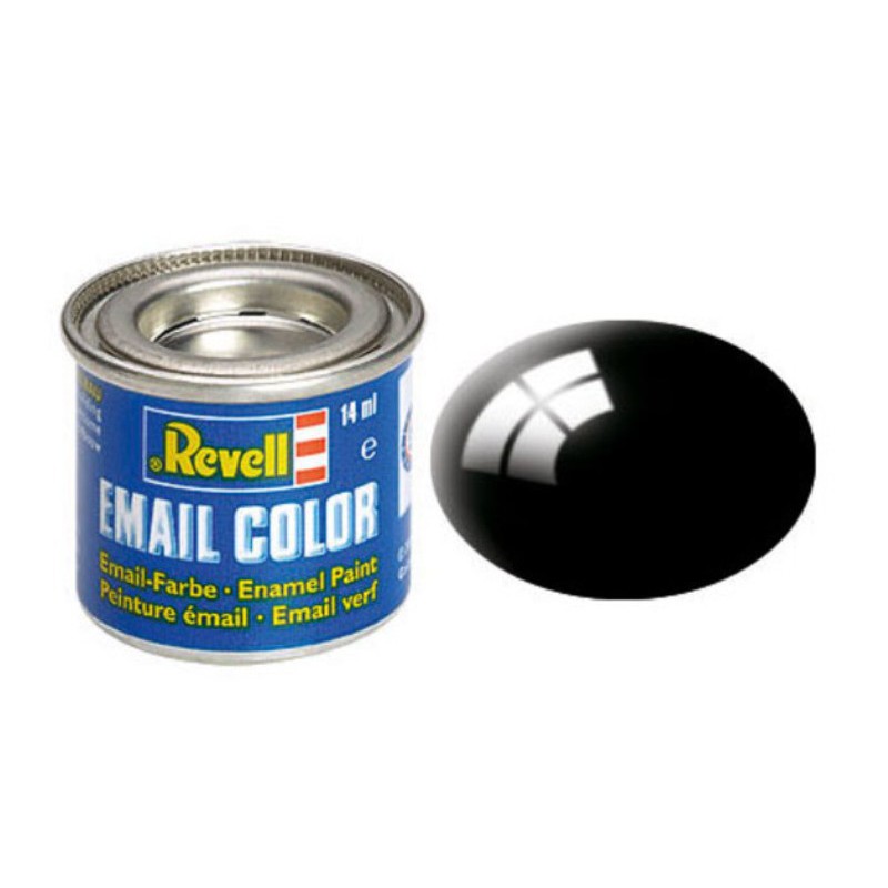 Revell-Monogram 32107 BLACK GLOSS ENAMEL (6)