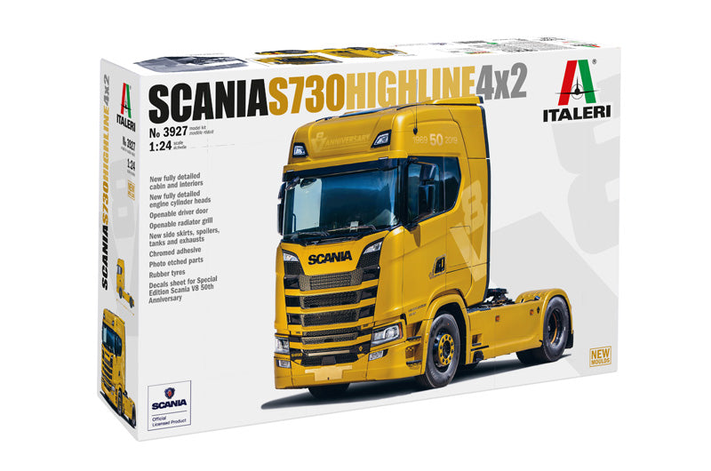 Italeri 3927 - SCALE 1 : 24 Scania S730 HIGHLINE 4x2