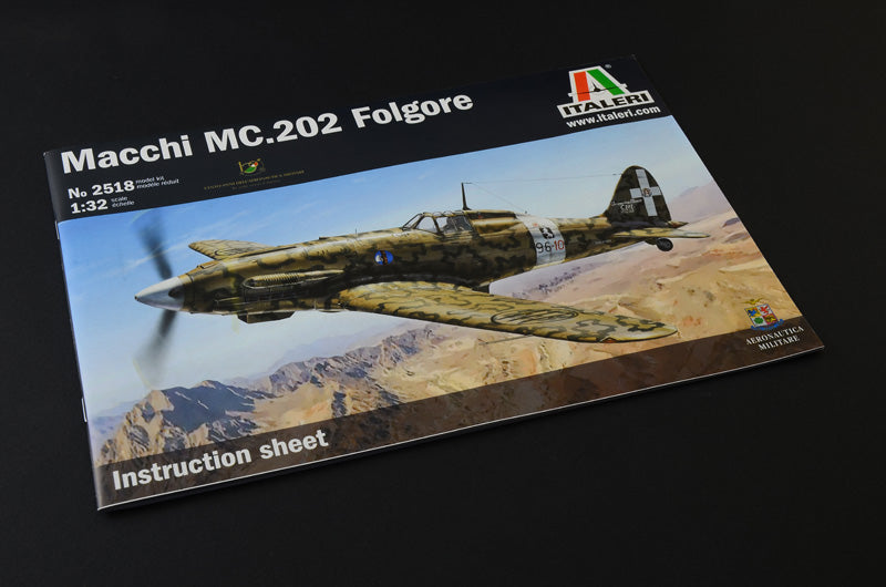 Italeri 2518 - SCALE 1 : 32 Macchi MC.202 Folgore