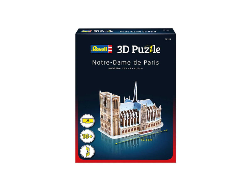 Revell Germany 0121 Notre-Dame de Paris 3D Puzzle