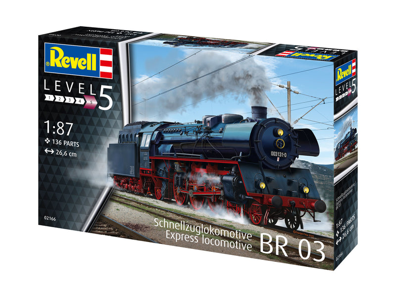 Revell 2166 Express Loco BRO3 w/tender 1:8