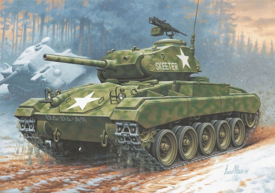 Revell 3323 M24 Chaffee 1:76