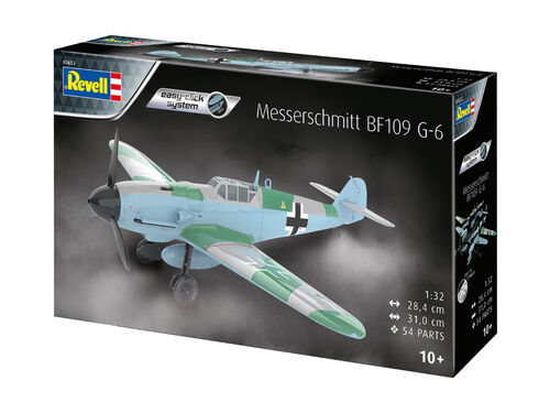 Revell Germany 3653 Messerschmitt Bf109g-6 Easy Click 1:48