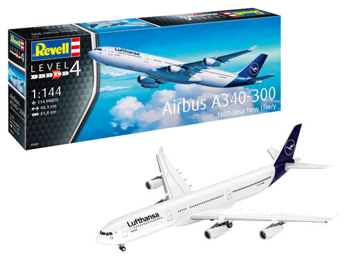 Revell Germany 3803 Airbus A340-300 Luftansa 1:144