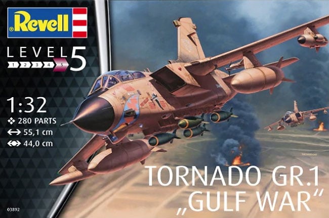 Revell Germany 3892 Tornado GR1 RAF Gulf War Fighter 1:32