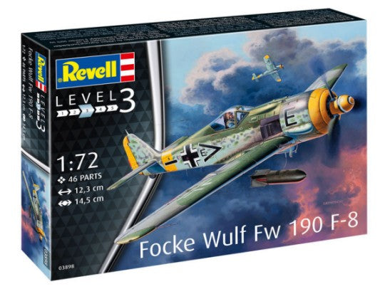 Revell Germany 3898 Focke Wulf Fw190 F8 Fighter Bomber 1:72