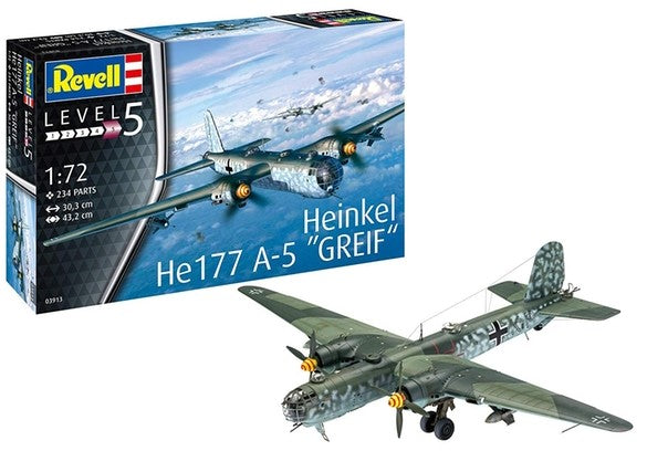 Revell 3913 Heinkel He177A5 Greif Bomber 1