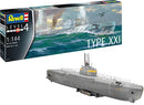 Revell 5177 German Submarine Type XXI 1:144