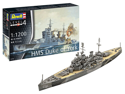 Revell Germany 5182 Battleship HMS Duke of York 1:1200