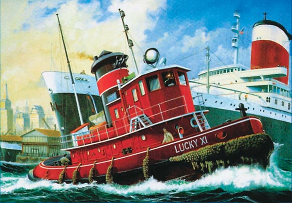 Revell 5207 Harbour Tugboat 1:108