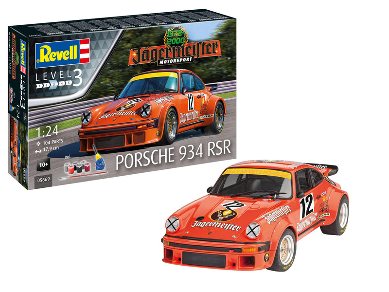 Revell Germany 5669 Jagermeister Porsche Gift Set 1:24