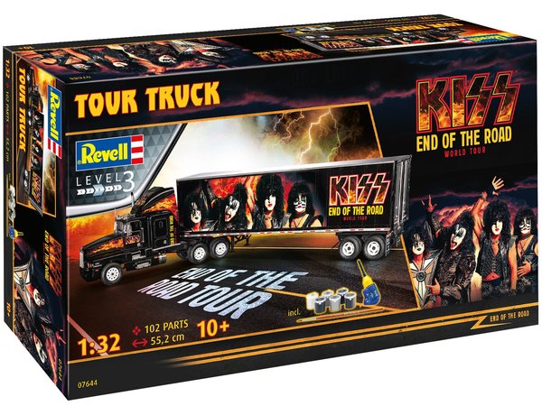 Revell Germany 7644 KISS Tour Truck 1:32