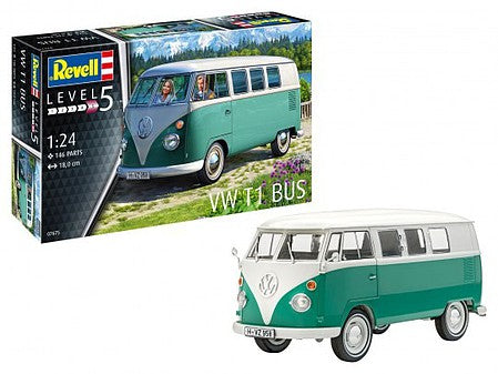 Revell Germany 7675 VW T1 Samba Bus 1:24