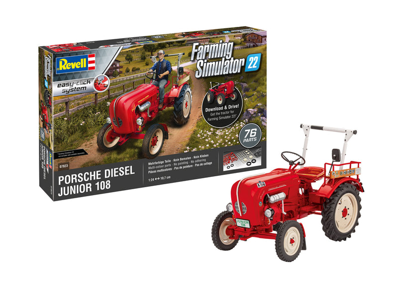 Revell Germany 7823 Porsche Junior 108 Farming Tractor 1:24