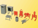 Kibri HO 38140 Roadworks Accessories