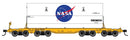 PREORDER Walthers HO 910-51009 Rocket Train Booster Car, NASA (NLAX)