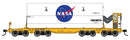 PREORDER Walthers HO 910-51007 Rocket Train Booster Car with Refrigeration Unit, NASA (NLAX)