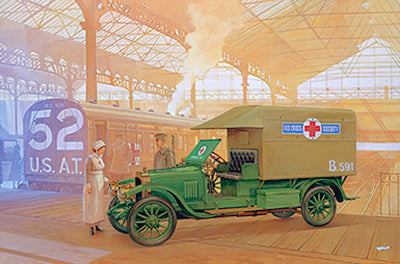 Roden 717 Vauxhall D-Type Ambulance 1:72