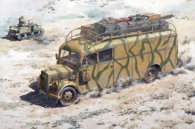 Roden 723 Opel 3.6-47 Blitz Omnibus Stabswagen 1:72