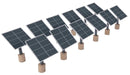 PREORDER Walthers Scenemaster HO 949-4196 Rooftop Solar Panels -- Kit