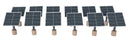 PREORDER Walthers Scenemaster HO 949-4196 Rooftop Solar Panels -- Kit