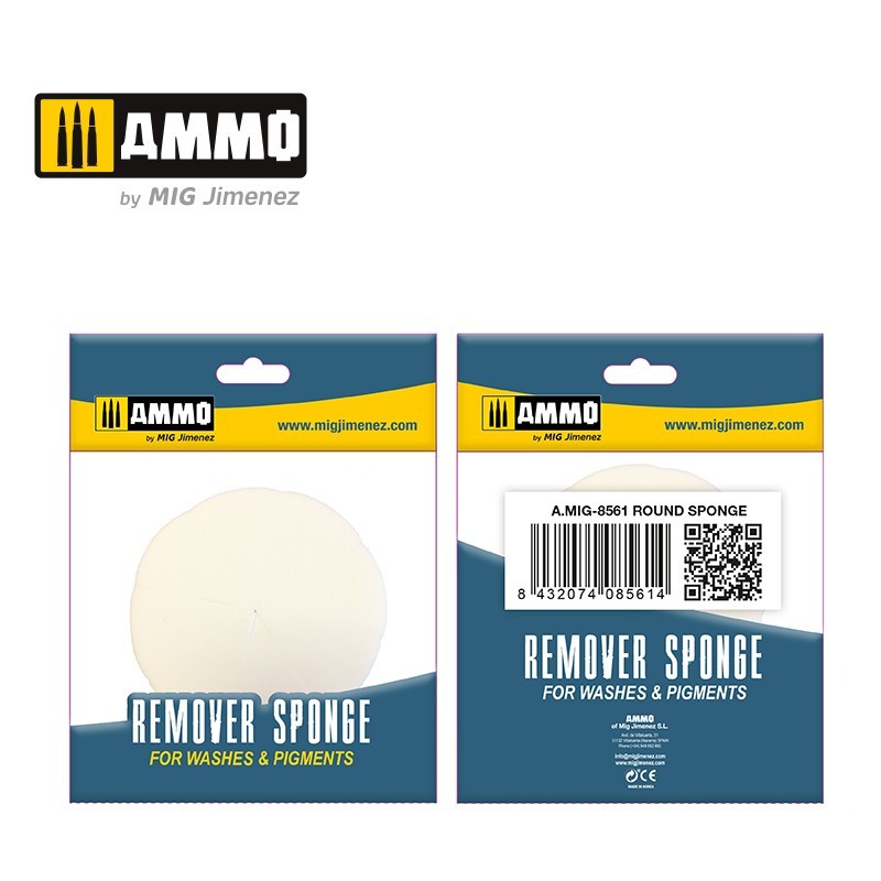 Ammo Mig Round Sponge