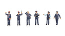 PREORDER Noch HO 15259 German Railway Officials (6-Pack)