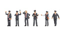 PREORDER Noch HO 15261 Austrian Railway Officials (6-Pack)