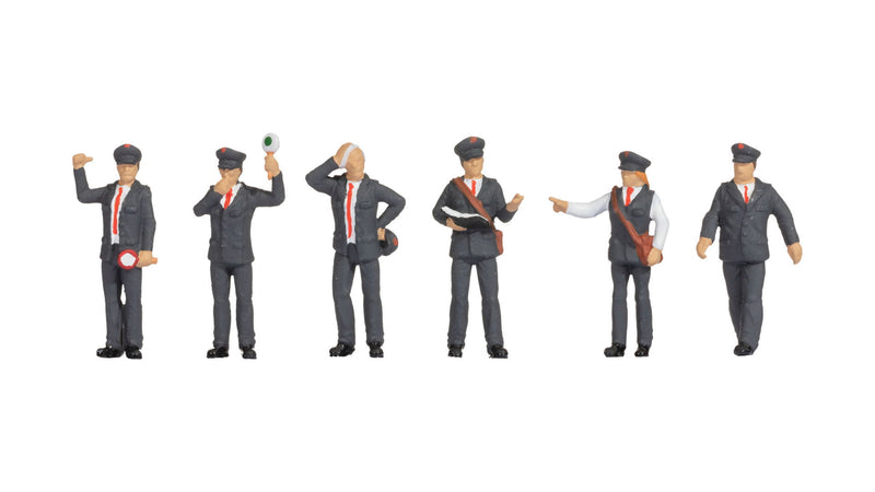 PREORDER Noch HO 15261 Austrian Railway Officials (6-Pack)