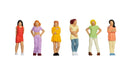 Noch N 36517 Female Teenagers (6-Pack)
