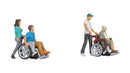 PREORDER Noch HO 15552 Wheelchair Drivers (4-Pack)
