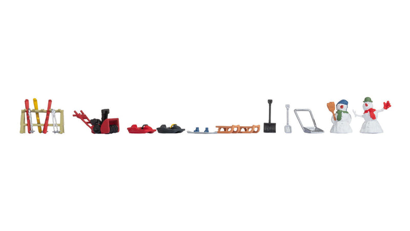 PREORDER Noch HO 14836 Winter Accessories (12-Pack)
