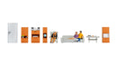 Noch HO 16286 Living Room Themed Figures Set