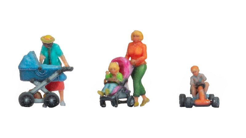 PREORDER Noch N 35445 Mothers with Children Color 3D Print (6-Pack)