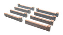 PREORDER Noch HO 58285 Profi-Plus Stone Wall (8-Pack)
