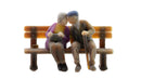 PREORDER Noch HO 10435 Seniors on a bench