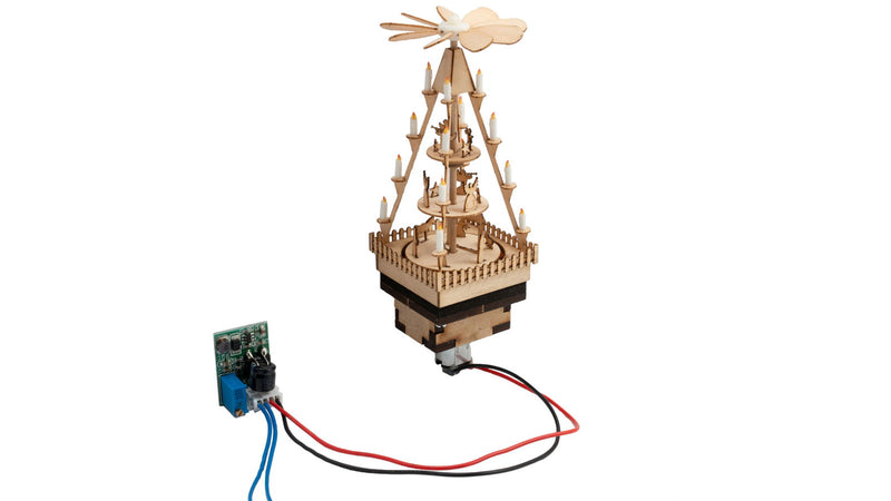 PREORDER Noch HO 66413 Micro-Motion Christmas Market Pyramid