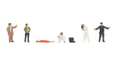Noch HO 15071 Crime Scene with Corpse
