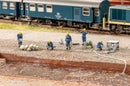 PREORDER Noch HO 16258 THW Flood Relief Figr Set