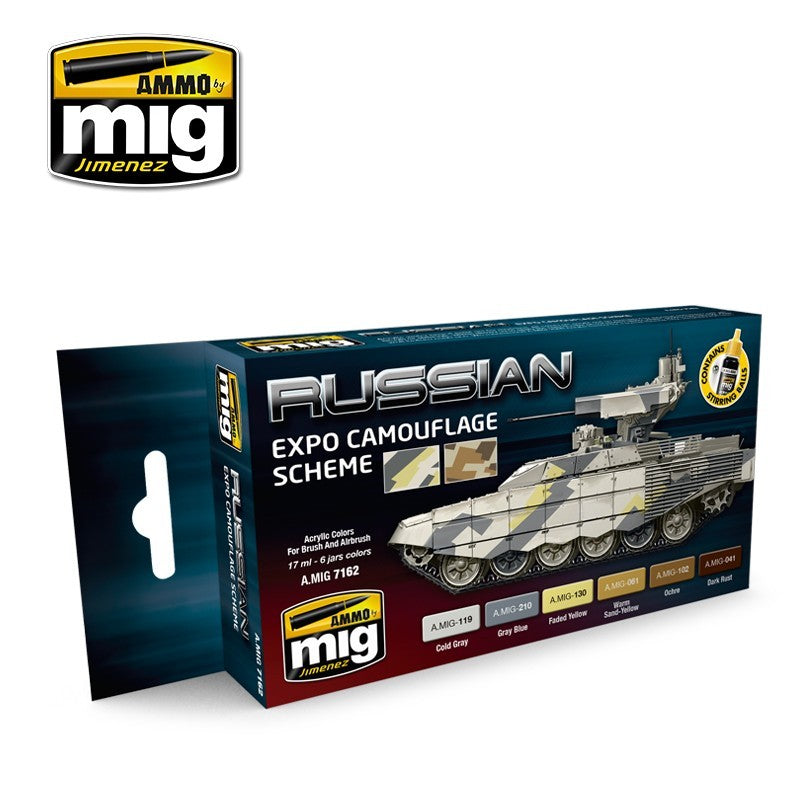 Ammo Mig 7162 RUSSIAN EXPO CAMO SET