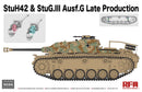 Rye Field Model 5086 Stuh42 & Stug.III Ausf.G Late 1:35
