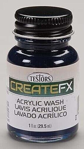 Rust-oleum 79412 Testors Acrylic Wash, Blue (1oz)