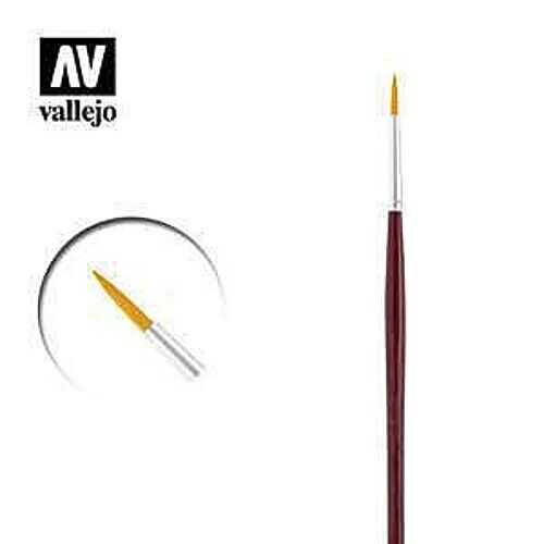 Vallejo Acrylic Paints P54002 Round Toray Brush