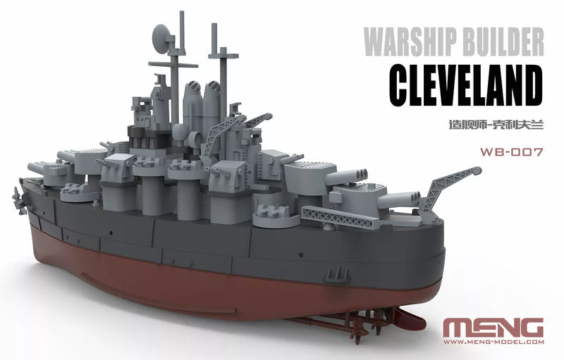 Meng-Model WB-007 Warship Builder Cleveland