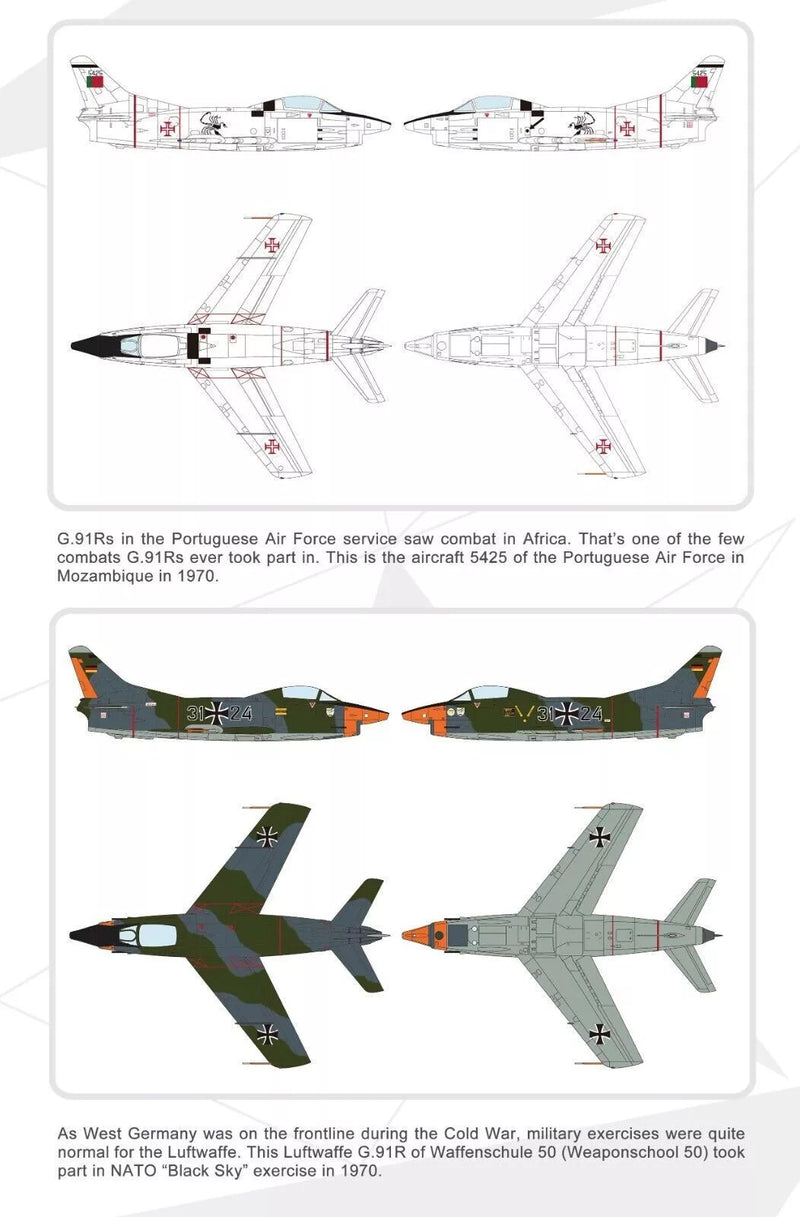 Meng-Model DS-004S Fiat G.91R NATO Air Forces 1:72