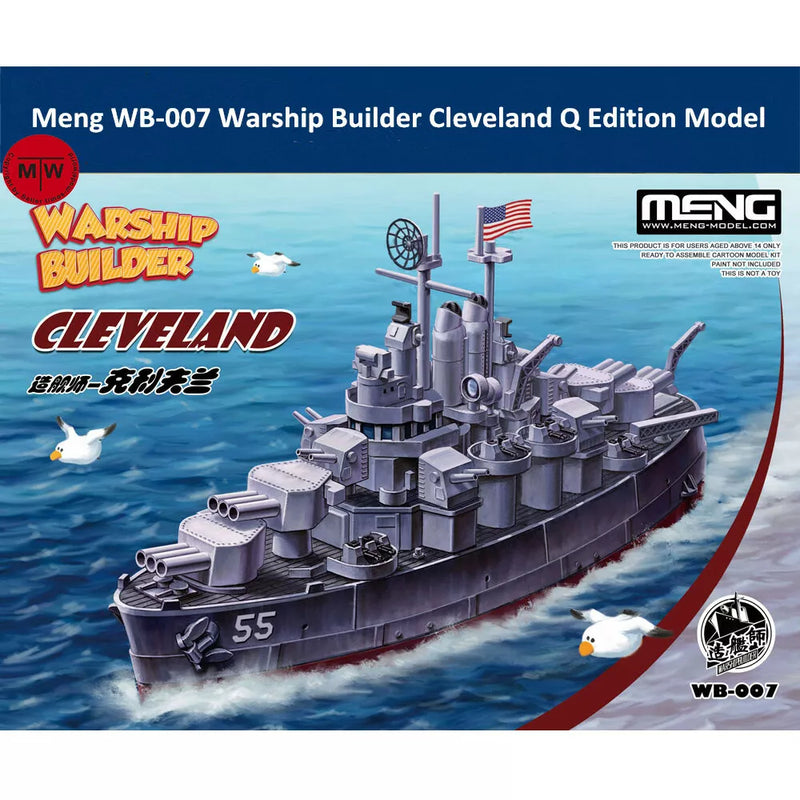 Meng-Model WB-007 Warship Builder Cleveland